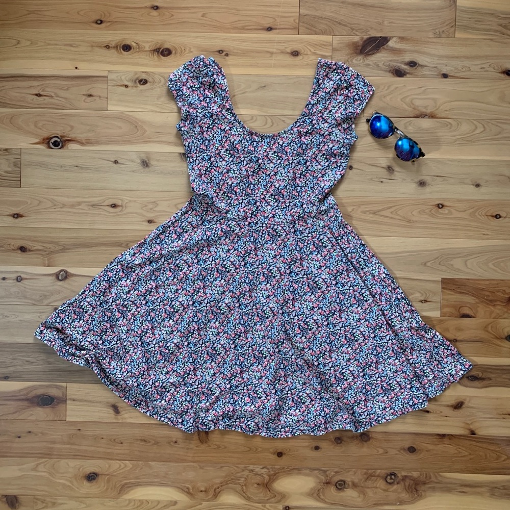 Kimchi Blue Floral Skater Dress